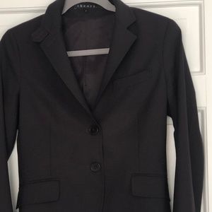 Theory Blazer- Chocolate Brown Wool